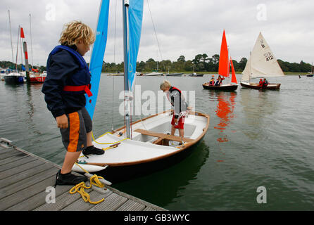 Fonction Royal Lymington Banque D'Images