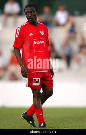 Football - coupe des Ambassadeurs suisses - FC Aarau / FC Thun. Armand Deumi, FC Thun Banque D'Images