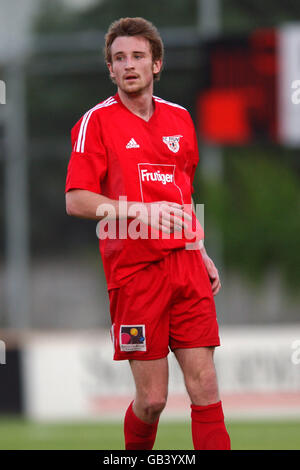 Football - coupe des Ambassadeurs suisses - FC Aarau / FC Thun. Josh Kennedy, FC Thun Banque D'Images