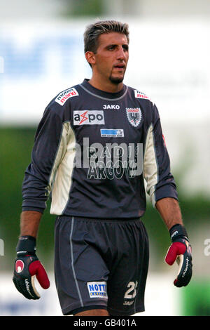 Football - coupe des Ambassadeurs suisses - FC Aarau / FC Thun. Massimo Colomba, FC Aarau Banque D'Images