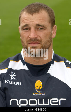 Rugby Union - Worcester Photocall - Sixways Stadium. Chris Horsman, Worcester Warriors Banque D'Images