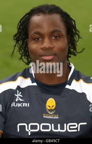 Rugby Union - Worcester Photocall - Sixways Stadium. Marcel Garvey, Worcester Warriors Banque D'Images