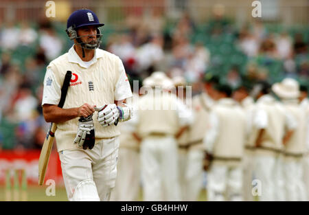 Cricket - npower Quatrième Test - Angleterre v Afrique du Sud - Jour 5 Banque D'Images