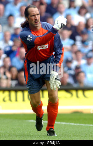 Soccer - FA Barclaycard Premiership - Manchester City v Portsmouth Banque D'Images