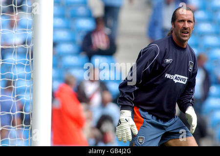 Soccer - FA Barclaycard Premiership - Manchester City v Portsmouth Banque D'Images