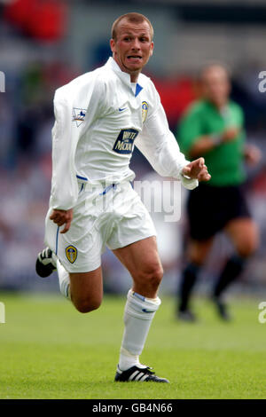 Soccer - FA Barclaycard Premiership - Leeds United contre Newcastle United. Jody Morris, Leeds United Banque D'Images