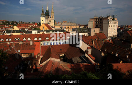 Stock de voyage - Zagreb - Croatie Banque D'Images