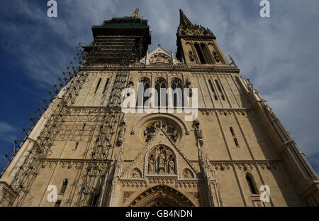 Stock de voyage - Zagreb - Croatie Banque D'Images