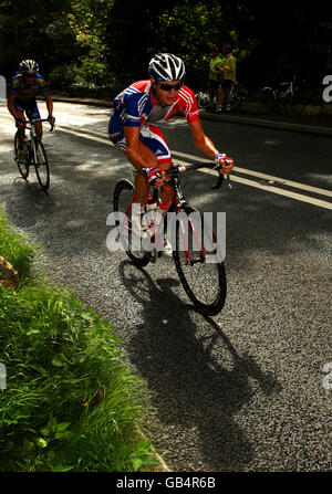 Cyclisme - Le Tour de France 2008 - Étape 4 - Worcester à Stoke on Trent Banque D'Images