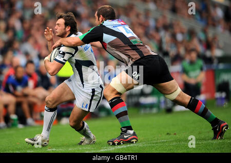 Rugby Union - Guinness Premiership - Harlequins v Bristol Rugby Twickenham Stoop - Banque D'Images