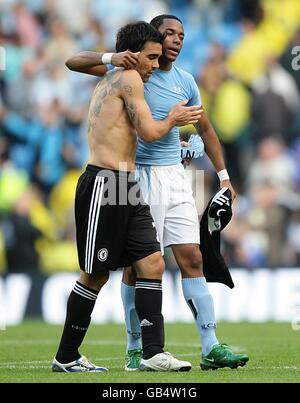 Soccer - Barclays Premier League - Chelsea v Manchester City - City of Manchester Stadium Banque D'Images