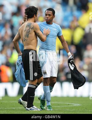 Soccer - Barclays Premier League - Chelsea v Manchester City - City of Manchester Stadium Banque D'Images