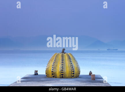 Bâtiment annexe, Musée d'Art Contemporain de Naoshima, l'île de Naoshima, au Japon, en Asie Banque D'Images