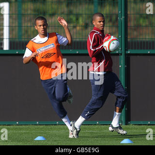 Football - France U21 Session de formation - Formation Bodymoore Terre de Bruyère Banque D'Images