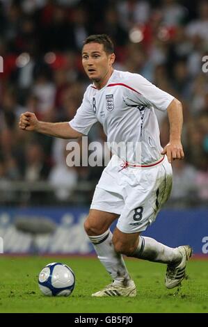 Football - coupe du monde de la FIFA 2010 - partie qualifiante - Groupe six - Angleterre / Kazakhstan - Stade Wembley. Frank Lampard, Angleterre Banque D'Images