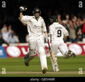 Cricket - Cheltenham & Gloucester - Trophée Final - Gloucestershire Worcestershire v Banque D'Images