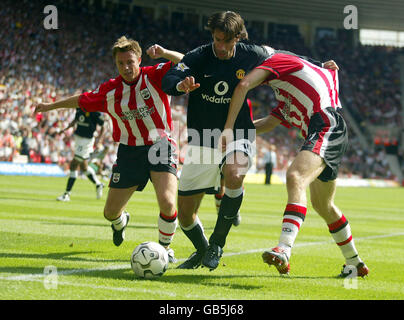 Soccer - FA Barclaycard Premiership - Southampton v Manchester United Banque D'Images