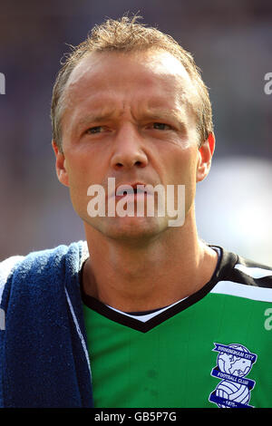 Football - Championnat de la ligue de football Coca-Cola - Birmingham City v Blackpool - Stade St Andrews.Maik Taylor, gardien de but de la ville de Birmingham Banque D'Images