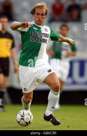 Football - coupe Alpen 2003 - Feyenoord contre FC Nurnberg. Paul Bosvelt, Feyenoord Banque D'Images