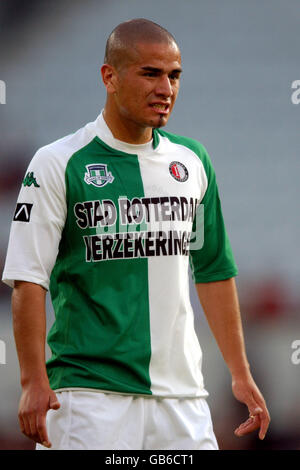 Football - coupe Alpen 2003 - Feyenoord contre FC Nurnberg. Jorge Acuna, Feyenoord Banque D'Images