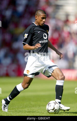 Football - FA Barclaycard Premiership - Southampton / Manchester United. Kleberson, Manchester United Banque D'Images