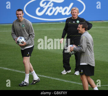 Soccer - Session de formation Celtique - Stade El Madrigal Banque D'Images