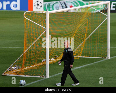 Soccer - Session de formation Celtique - Stade El Madrigal Banque D'Images