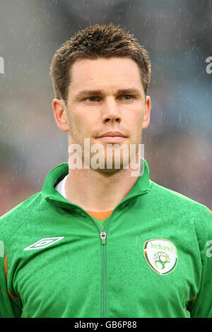 Football - International - Norvège / République d'Irlande - Stade Ullevaal. Steve Finnan, République d'Irlande Banque D'Images