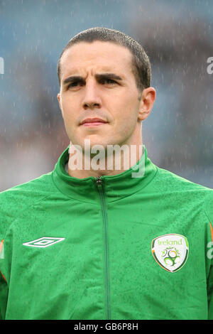 Football - International - Norvège / République d'Irlande - Stade Ullevaal.John O'Shea, République d'Irlande Banque D'Images