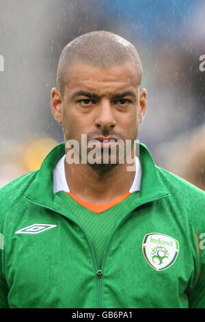 Football - International - Norvège / République d'Irlande - Stade Ullevaal.Steven Reid, République d'Irlande Banque D'Images