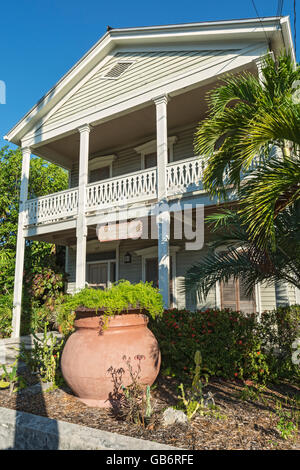 Floride, clés, Old Key West, Donkey milk house vers 1866, 613 Eaton Street, résidence privée Banque D'Images