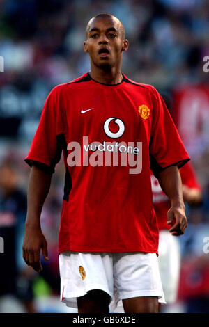 Football - amical - Stoke City v Manchester United. David Bellion, Manchester United Banque D'Images