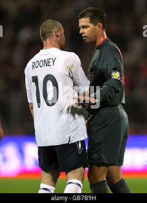 Football - FIFA World Cup 2010 - tour de qualification - Groupe 6 - Bélarus v Angleterre - le stade Dinamo Banque D'Images