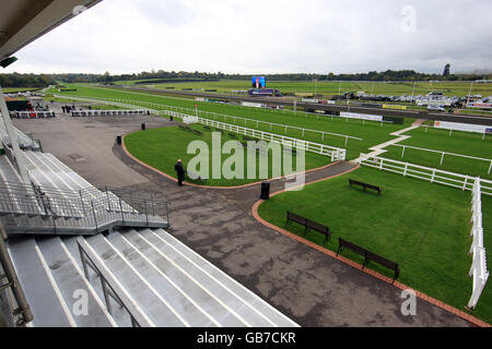 Les courses de chevaux - Lingfield Park Banque D'Images