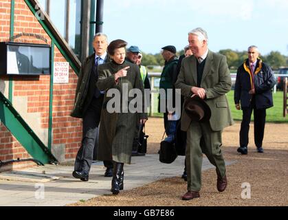 Les courses de chevaux - Fakenham Racecourse Banque D'Images