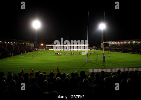 Rugby Union - EDF Energy Cup - Llanelli Scarlets v Bristol Rugby - Stradey Park Banque D'Images