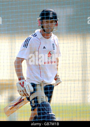 Paul Collingwood en Angleterre pendant la session filets au stade Brabourne, Mumbai, Inde. Banque D'Images