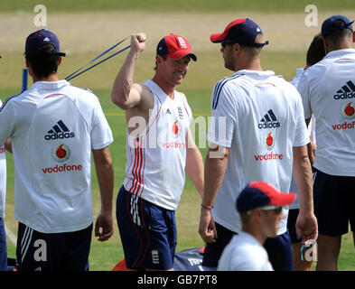 Cricket - Angleterre pratique filets - Nehru Stadium Banque D'Images