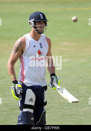 Cricket - Angleterre pratique filets - Nehru Stadium Banque D'Images