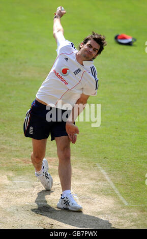 Cricket - Angleterre pratique filets - Nehru Stadium Banque D'Images