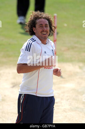 Cricket - Angleterre pratique filets - Nehru Stadium Banque D'Images