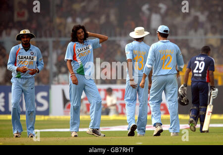 Cricket - Troisième Jour international - Inde v Angleterre - Green Park Stadium - Kanpur Banque D'Images