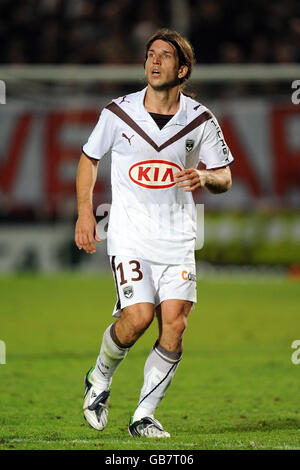 Football - première Division française - Nice / Bordeaux - Municipal du Ray. Diego Platente, Bordeaux Banque D'Images