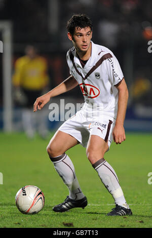 Football - première Division française - Nice / Bordeaux - Municipal du Ray. Pierre Ducasse, Bordeaux Banque D'Images