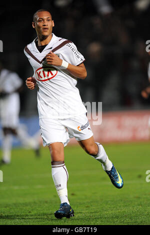 Football - première Division française - Nice / Bordeaux - Municipal du Ray. Yoan Gouffran, Bordeaux Banque D'Images