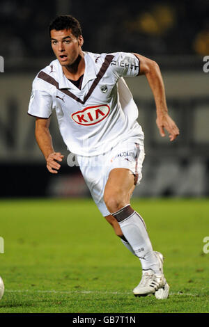 Football - première Division française - Nice / Bordeaux - Municipal du Ray. Brassard yoann Gourard, Bordeaux Banque D'Images