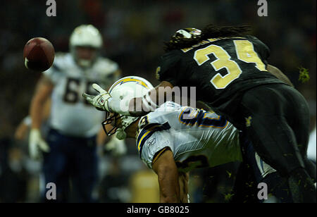 Football américain - NFL - San Diego Chargers v New Orleans Saints - Stade de Wembley Banque D'Images