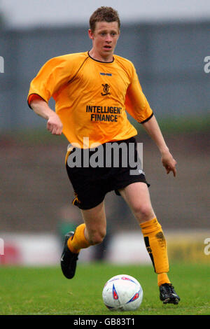 Football - amical - Doncaster Rovers / Livingston. Scott McLaughlin, Livingston Banque D'Images