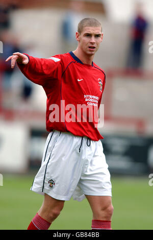 - Conférence de la Ligue nationale de football - Accrington Stanley v Scarborough Banque D'Images