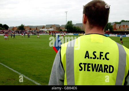 - Conférence de la Ligue nationale de football - Accrington Stanley v Scarborough Banque D'Images